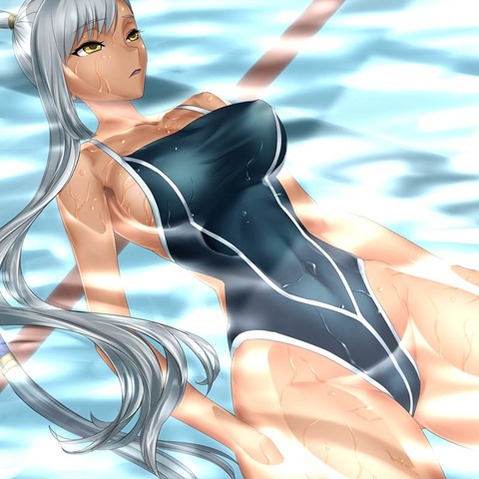 褐色肌がセクシーな女の子の二次エロ画像②　100枚 8