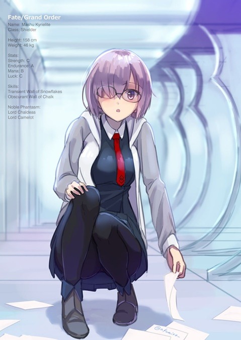 【Fate】マシュ・キリエライトの二次エロ画像　100枚 42