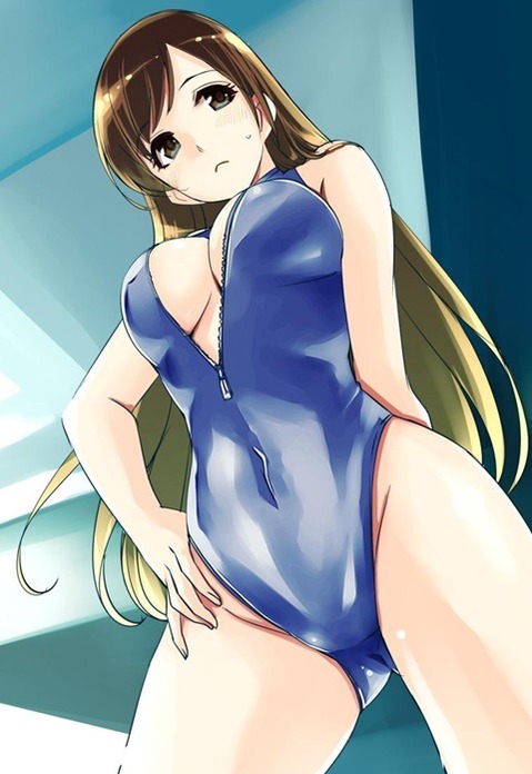 スク水(スクール水着)を着てる可愛い女の子の二次エロ画像⑤　100枚 53