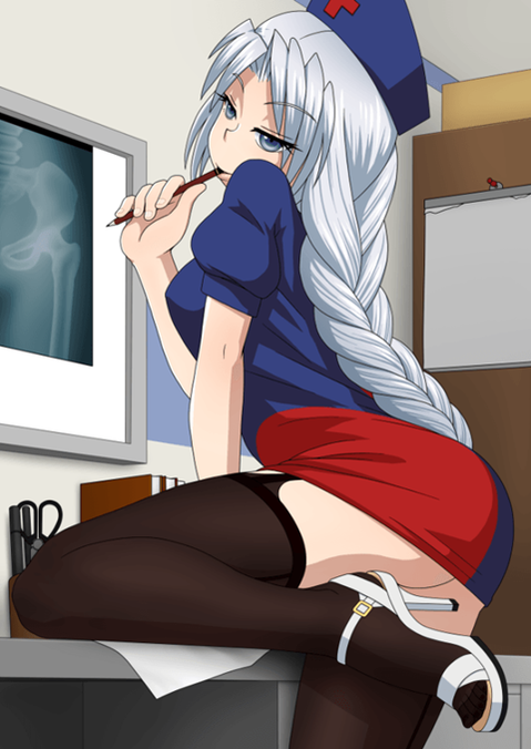 【東方】八意永琳の二次エロ画像①　100枚【東方Project】 77