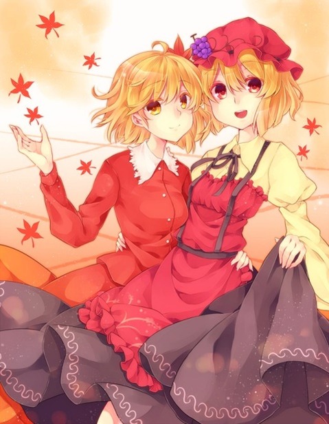 【東方】秋穣子・秋静葉の二次エロ画像③　100枚【東方Project】 83