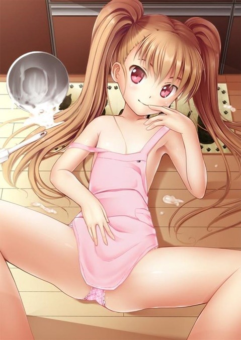 裸エプロンがエロくて仕方ない二次エロ画像⑪　25枚 11