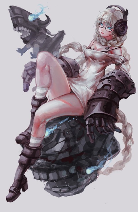 【艦これ】重巡棲姫・集積地棲姫の二次エロ画像　60枚【艦隊これくしょん】 41
