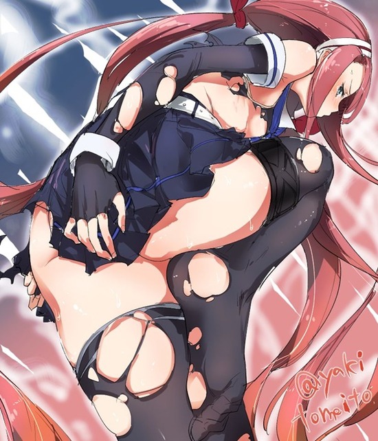 【二次エロ】【艦これ】可愛い艦これ娘「江風ちゃん」のピンク髪に萌えキュンな画像がみたい！２ 17