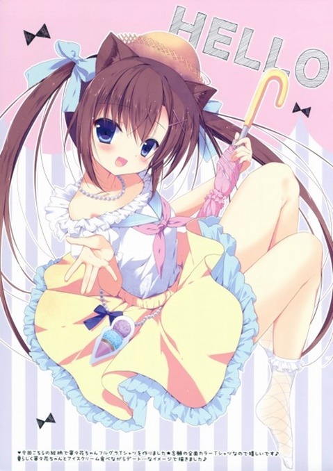 猫耳が可愛い女の子の二次エロ画像①　100枚 26