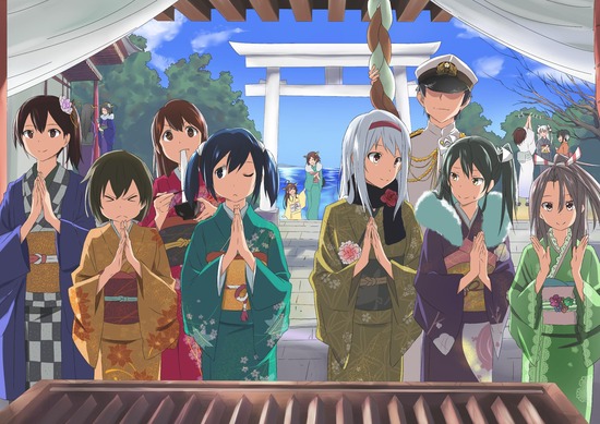 【二次】【艦これ】みんなで集まっている集合絵が見たい！ 2 13