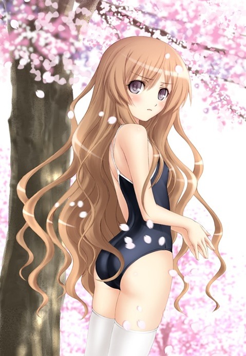 スク水(スクール水着)を着てる可愛い女の子の二次エロ画像⑤　100枚 76