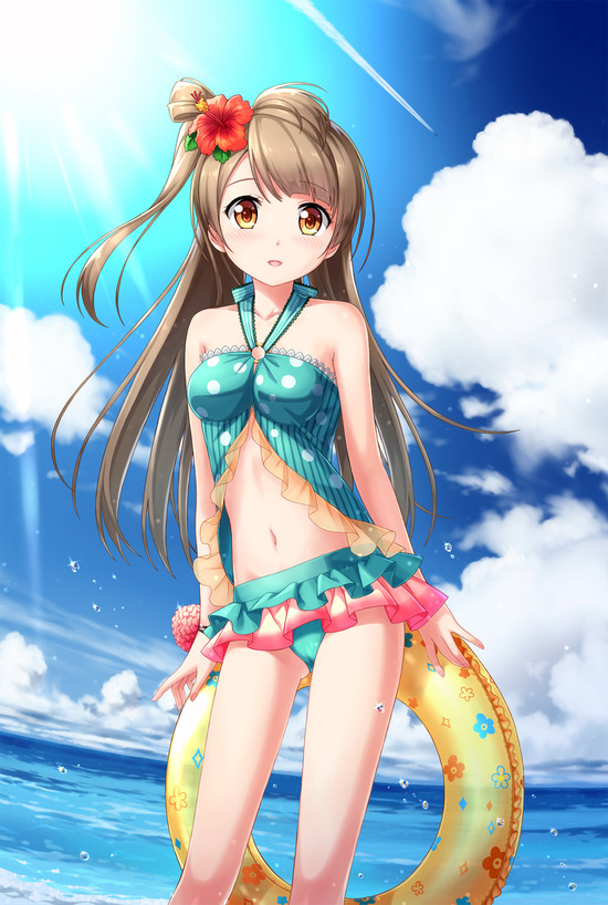 【非エロ】ロリなのに巨乳キャラな女の子のビキニや競泳水着画像がみたい！ 12