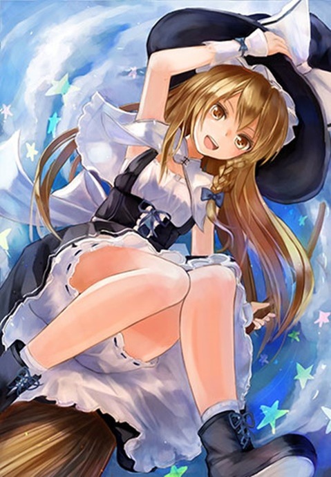 【東方】霧雨魔理沙の二次エロ画像　100枚【東方Project】 57