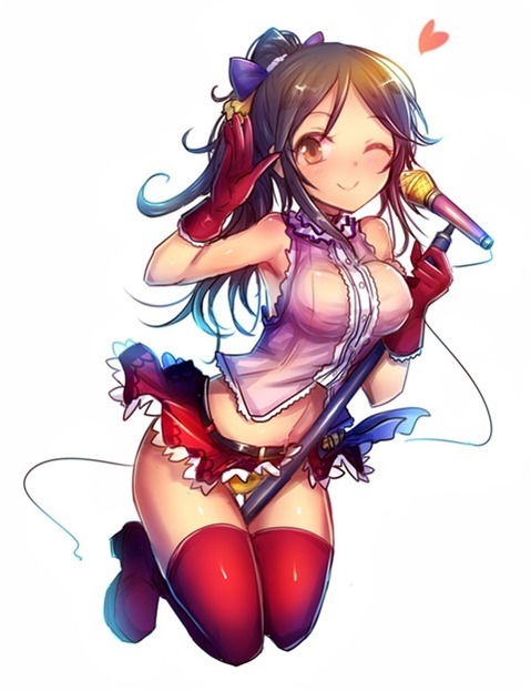 ポニーテールが可愛い女の子の二次エロ画像①　25枚 6