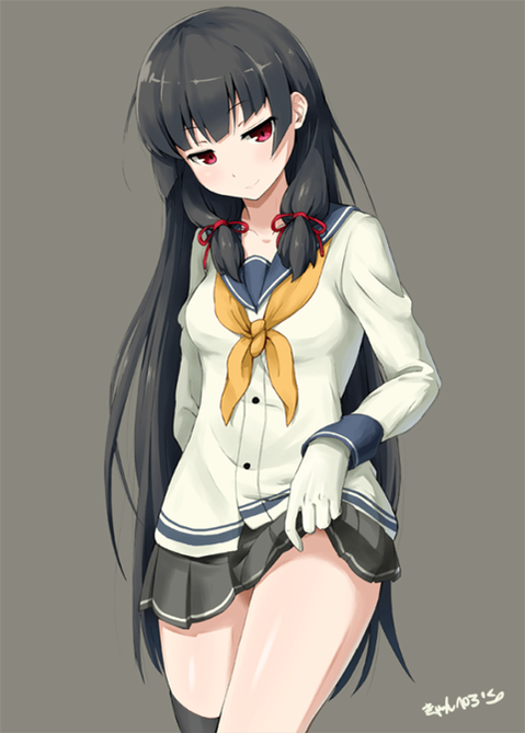 【艦これ】磯風の二次エロ画②　100枚【艦隊これくしょん】 86