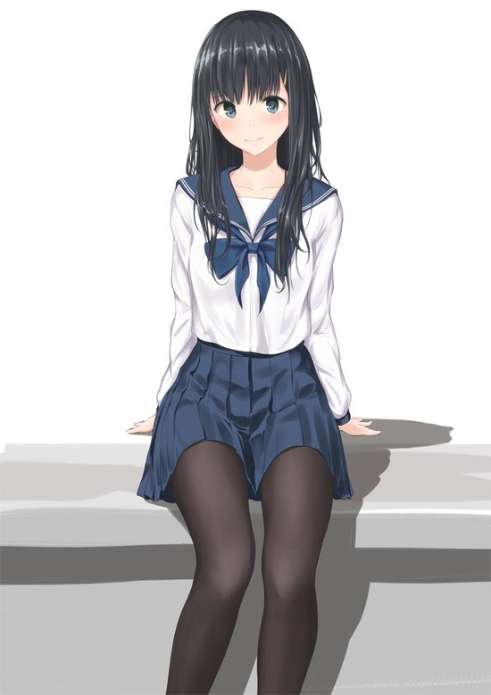 【二次】【非エロ】美少女の可愛くてお似合いな制服姿にキュンとしちゃう画像がみたい！ 5