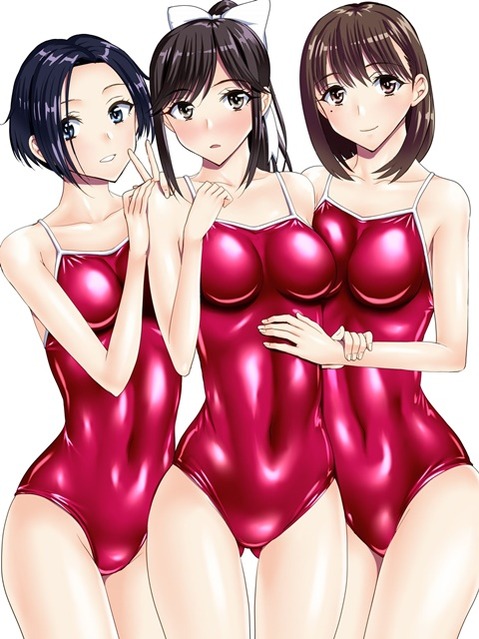 スク水(スクール水着)を着てる可愛い女の子の二次エロ画像④　100枚 72