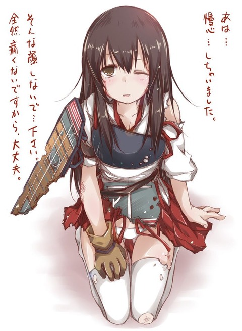 【二次エロ】【艦これ】赤城（あかぎ）ﾁｬﾝのエロカワな姿の画像がみたい！ 1
