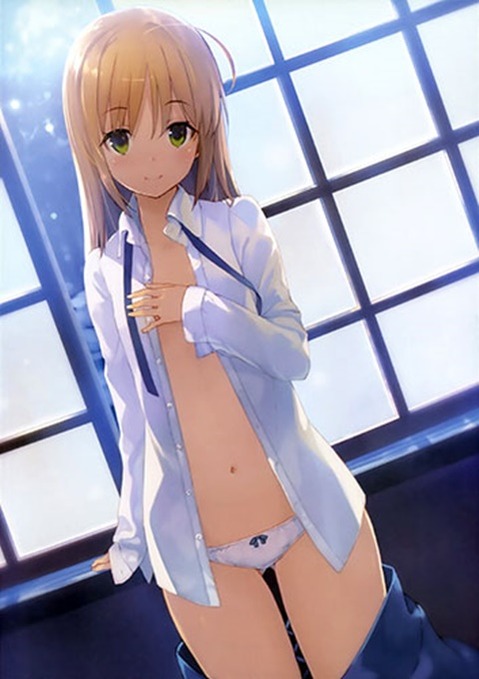 【Fate】セイバーの二次エロ画③　100枚 90
