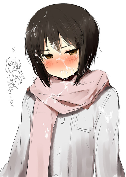 【二次エロ】体中に精液をぶっかけられている女の子の画像が見たい！ 6 12
