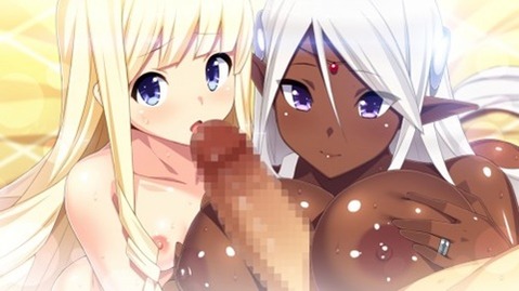 褐色肌がセクシーな女の子の二次エロ画像③　100枚 46