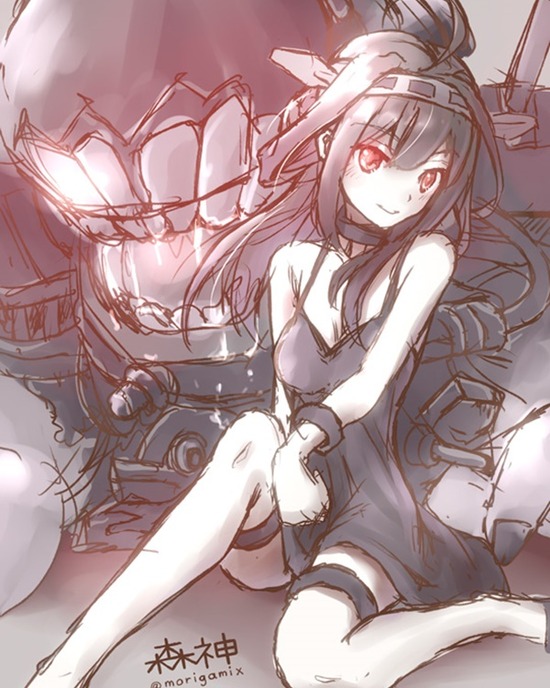 【非エロ】【艦これ】可愛い艦娘が深海棲艦化したカッコイイ系の画像がみたい！① 16