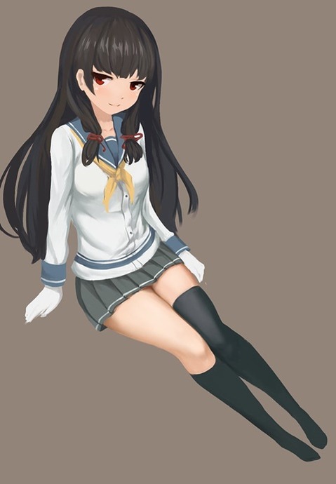 【艦これ】磯風の二次エロ画①　100枚【艦隊これくしょん】 5