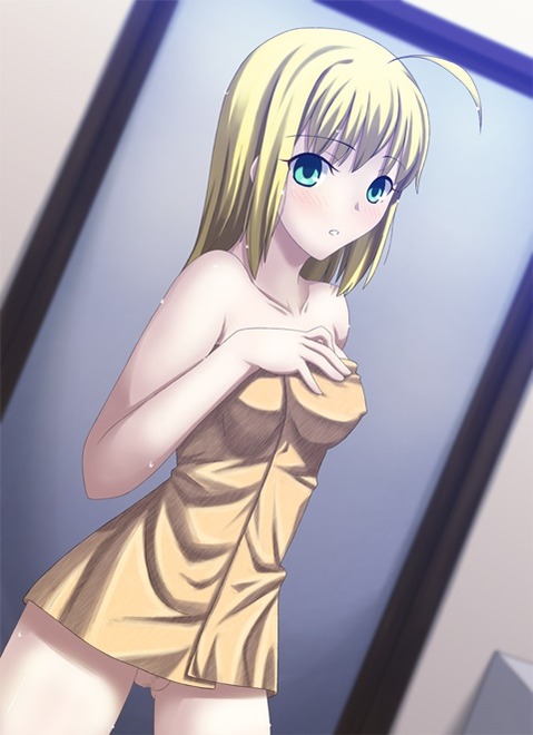 【Fate】セイバーの二次エロ画④　100枚 22
