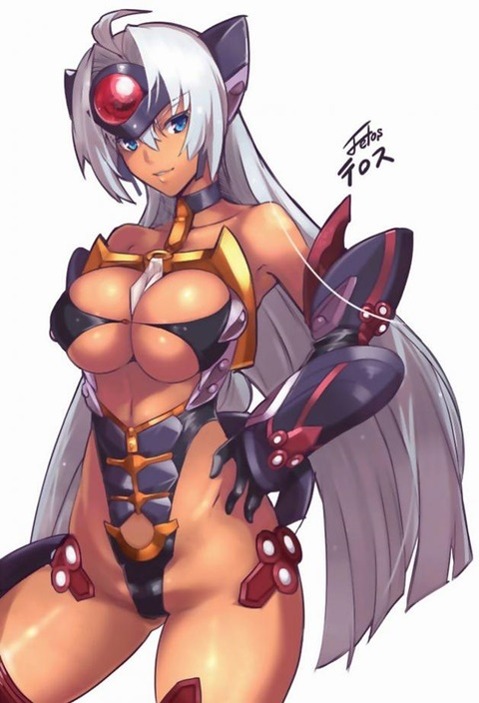 褐色肌がセクシーな女の子の二次エロ画像③　100枚 12