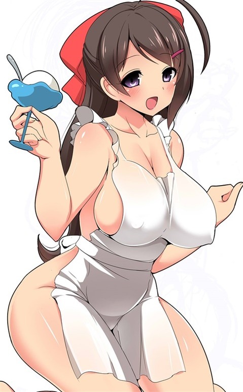 裸エプロンがエロくて仕方ない二次エロ画像④　25枚 10