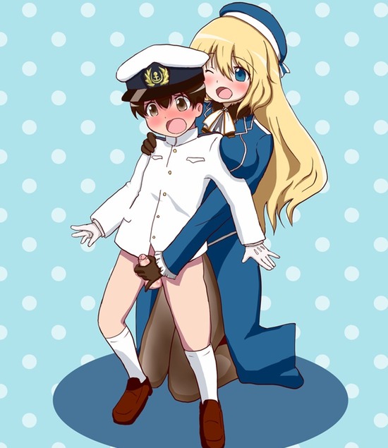 【二次エロ】【艦これ】愛宕とショタ提督のエッチな絡み合い♪巨乳に挟まれたくなるエロ画像がみたい！ 8