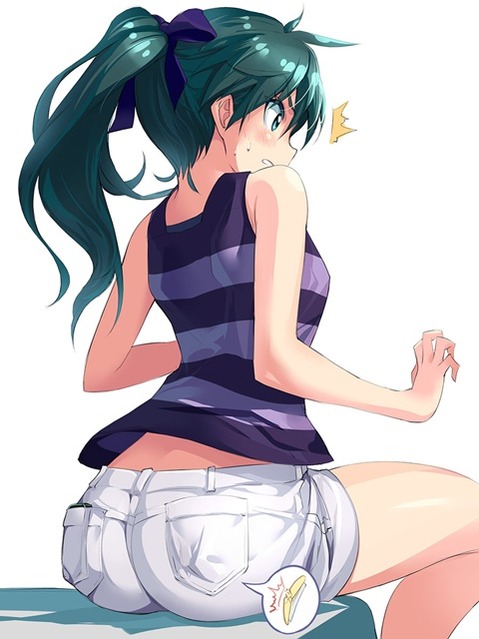 ポニーテールが可愛い女の子の二次エロ画像⑦　25枚 2