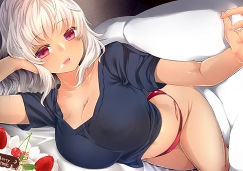 ビッチそうなギャルの二次エロ画像⑩　25枚 14