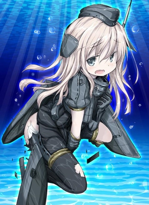【艦これ】U-511(ゆーちゃん)の二次エロ画像　100枚【艦隊これくしょん】 40