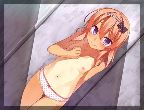日焼け跡が色っぽい女の子の二次エロ画像③　100枚 54