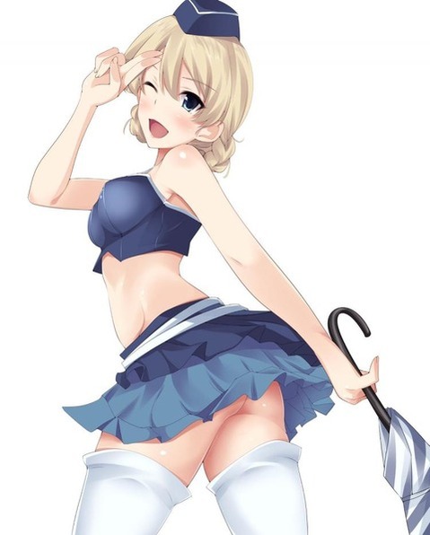 【ガルパン】ダージリンの二次エロ画像　100枚【ガールズ＆パンツァー】 8