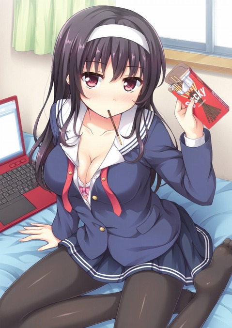 【冴えカノ】霞ヶ丘詩羽の二次エロ画像　100枚【冴えない彼女の育て方】 17