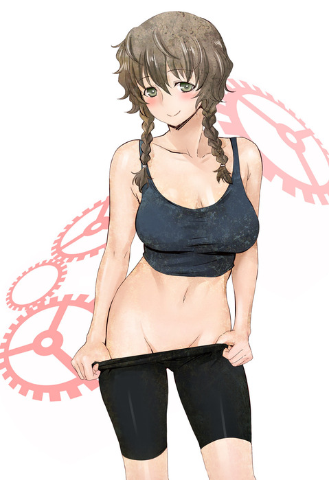 【Steins;Gate】阿万音 鈴羽の二次エロ画像100枚【シュタインズゲート】 43