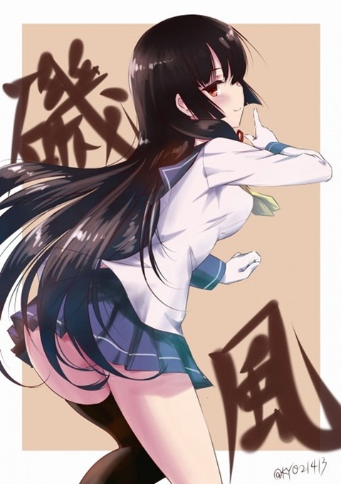 【艦これ】磯風の二次エロ画①　100枚【艦隊これくしょん】 30
