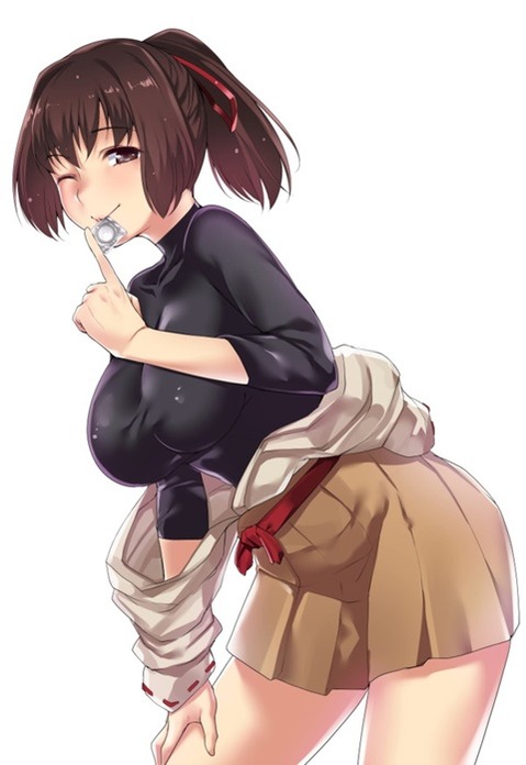 ポニーテールが可愛い女の子の二次エロ画像⑩　25枚 4
