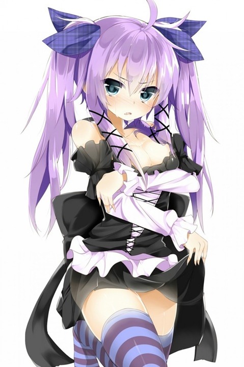 ニーソ・ニーハイを履いた女の子の二次エロ画像①　100枚 77