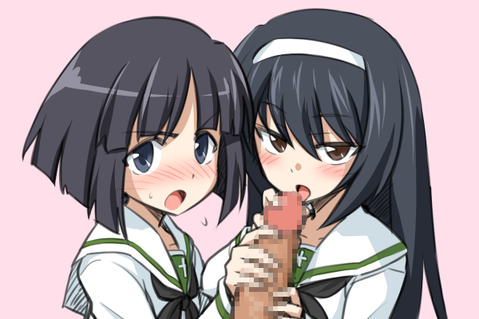 【ガルパン】冷泉麻子の二次エロ画像　50枚【ガールズ＆パンツァー】 4