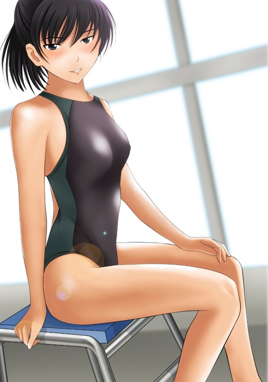 【二次】【アマガミ】塚原ひびき先輩が競泳水着を着ている画像がみたい！ 19
