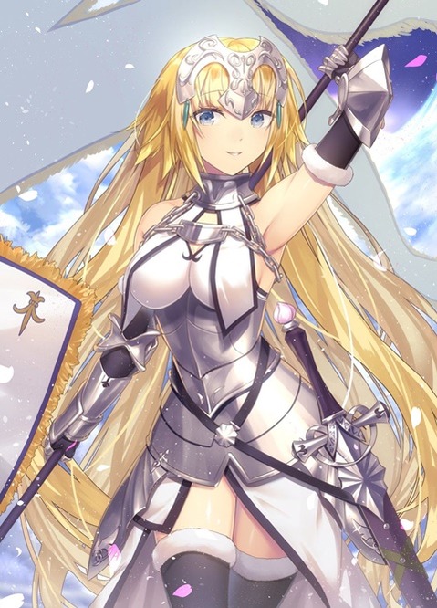 【Fate】ジャンヌ・ダルクの二次エロ画①　100枚 50