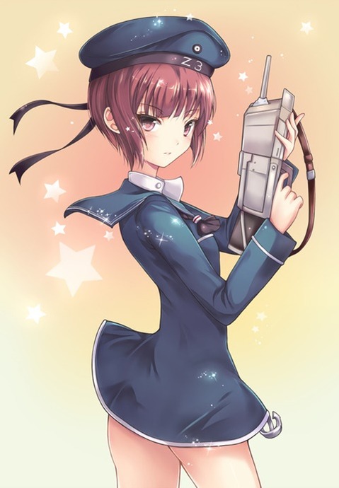 【艦これ】マックス・シュルツ(Z3・Max Schultz)の二次エロ画像　100枚【艦隊これくしょん】 76