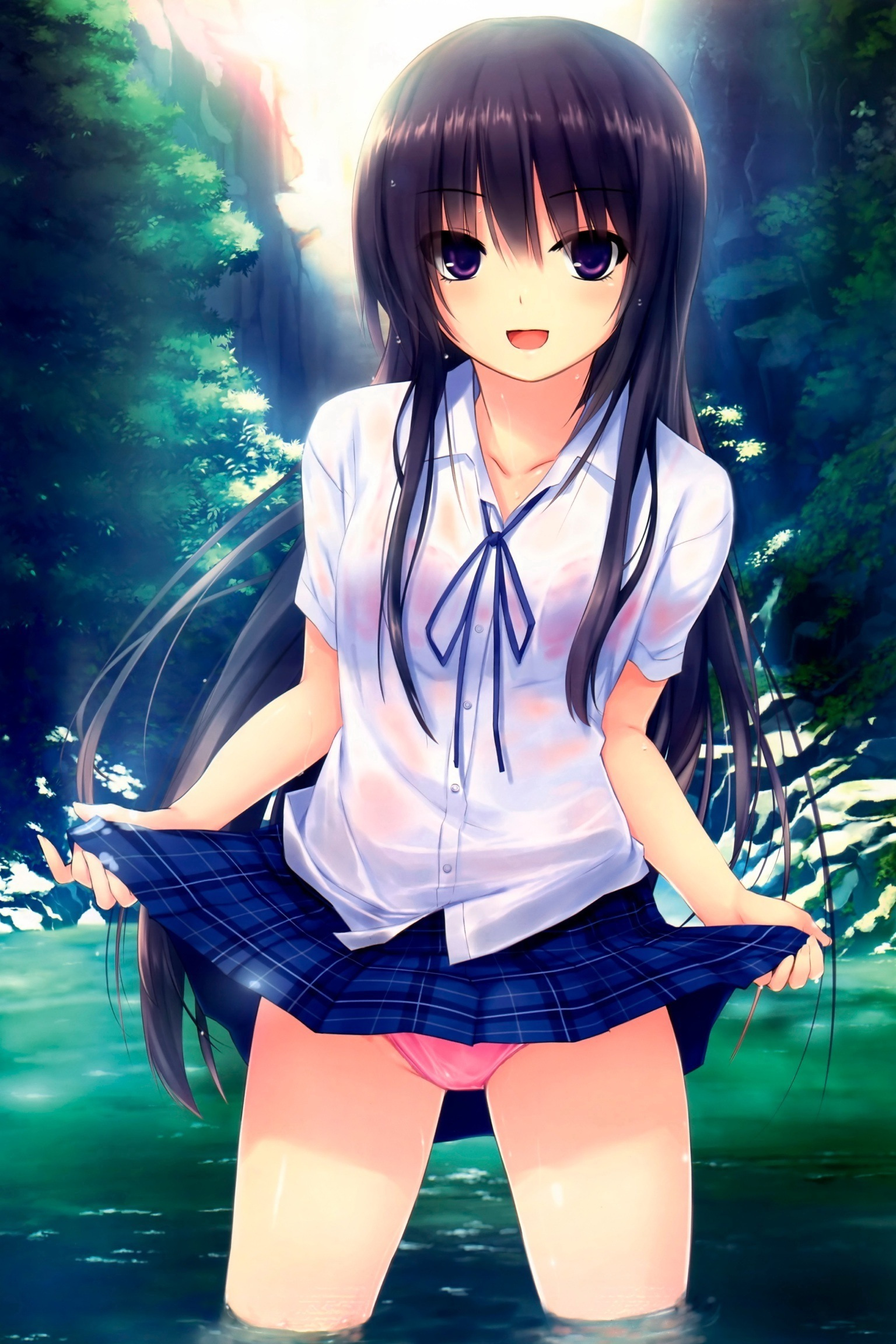 二次 非エロ 美少女の可愛くてお似合いな制服姿にキュンとしちゃう画像がみたい くろねこぷらす 二次画像まとめ