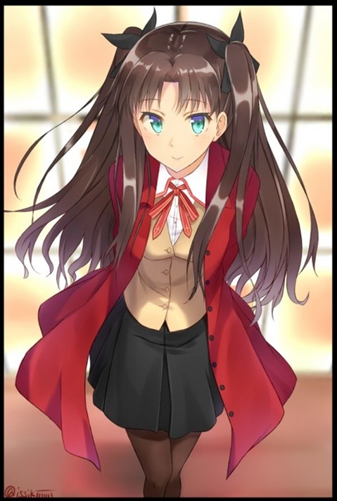 【Fate】遠坂凜の二次エロ画①　100枚 11