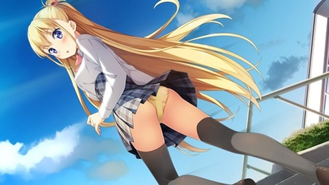 ニーソ・ニーハイを履いた女の子の二次エロ画像①　100枚 70