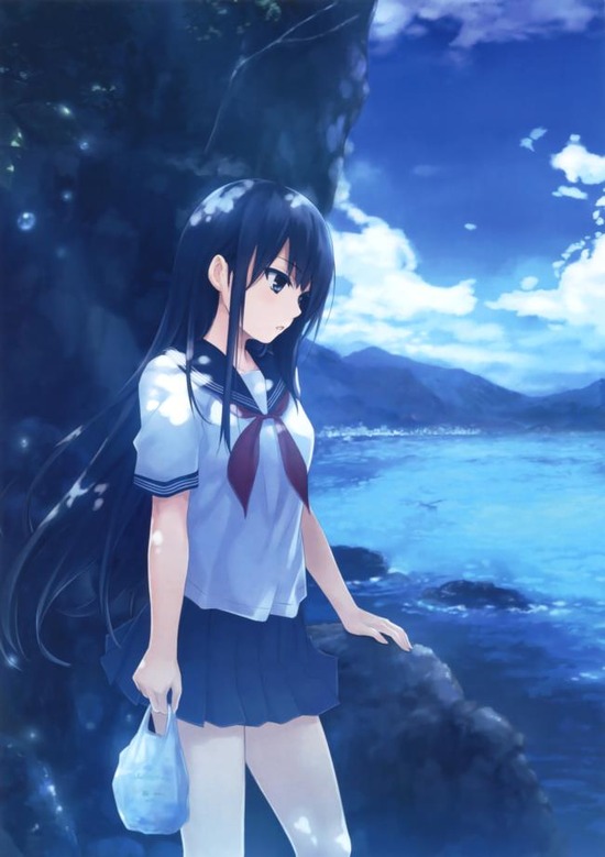【二次】【非エロ】美少女の可愛くてお似合いな制服姿にキュンとしちゃう画像がみたい！ 23