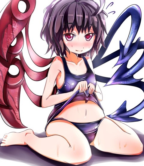 スク水(スクール水着)を着てる可愛い女の子の二次エロ画像①　100枚 6