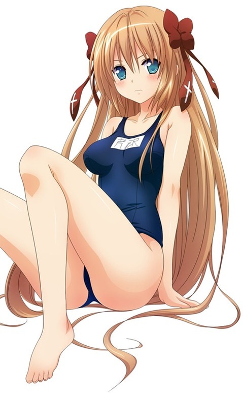 スク水(スクール水着)を着てる可愛い女の子の二次エロ画像⑤　100枚 27