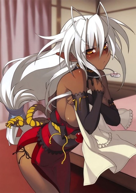 褐色肌がセクシーな女の子の二次エロ画像③　100枚 75