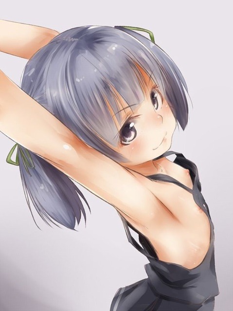 貧乳・微乳・ちっぱいな女の子の二次エロ画像㉑　25枚 8