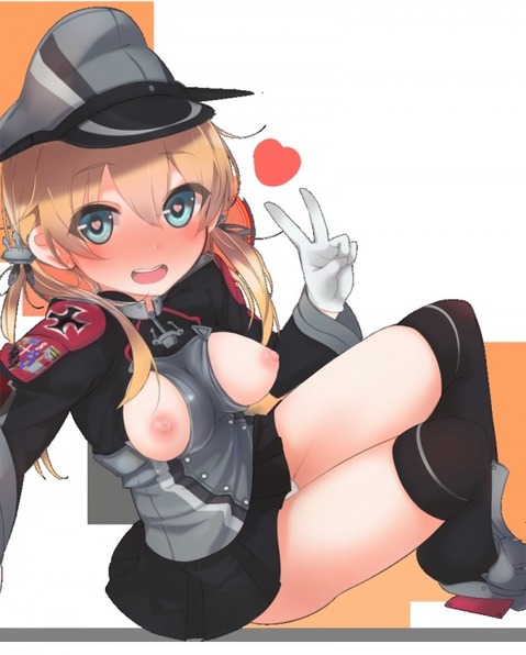 【艦これ】プリンツ・オイゲンの二次エロ画像②　100枚【艦隊これくしょん】 4